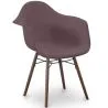 Sedie da Pranzo - Design Scandinavo - Gambe in Legno Scuro - Nordika image 9