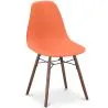 Sedie da Pranzo - Design Scandinavo - Gambe in Legno Scuro - Skögur image 9