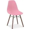 Sedie da Pranzo - Design Scandinavo - Gambe in Legno Scuro - Skögur image 9