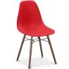 Sedie da Pranzo - Design Scandinavo - Gambe in Legno Scuro - Skögur image 9