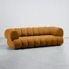 Divano Rivestito in Velluto - Stile Moderno - 2/3 Posti - Curvo Teddy image 9
