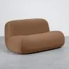 Divano Moderno Minimalista a Design Curvo Imbottito in Velluto - Comfort e Stile Contemporaneo - Büba image 9