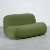 Divano Moderno Minimalista a Design Curvo Imbottito in Velluto - Comfort e Stile Contemporaneo - Büba image 9