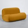 Divano Moderno Minimalista a Design Curvo Imbottito in Velluto - Comfort e Stile Contemporaneo - Büba image 9