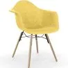 Sedia da Pranzo in Velluto - Design Scandinavo e Gambe in Legno - Nordika image 9