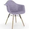 Sedia da Pranzo in Velluto - Design Scandinavo e Gambe in Legno - Nordika image 9