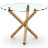 Tavolo da Pranzo Rotondo - Design Scandinavo - 4/5 Posti - Tesfa image 9