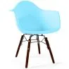 Sedie per Bambini - Design Scandinavo - Gambe in Legno Scuro - Nordika image 9