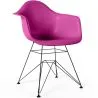 Sedia da Pranzo - Design Scandinavo e Gambe in Metallo Nero - Nordika image 9