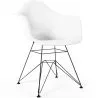 Sedia da Pranzo - Design Scandinavo e Gambe in Metallo Nero - Nordika image 9