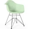 Sedia da Pranzo - Design Scandinavo e Gambe in Metallo Nero - Nordika image 9
