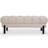 Panca Stile Chesterfield Rivestita In Velluto Con Gambe In Ferro - Hamptons image 9