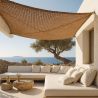 Tenda in fibra di cocco 5x5M - Vela ombreggiante 100 % Naturale image 9