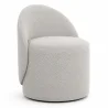 Sgabello Basso Rotondo – Seduta Imbottita con Schienale – Yaby image 9