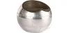 Sedia da salotto - Sedia a sfera in pelle e metallo - Circle image 9