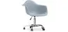 Sedia da ufficio con braccioli - Sedia da scrivania con rotelle - Weston image 9