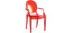 Sedia da pranzo trasparente - Design con braccioli - Louis XIV image 9