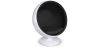 Poltrona design sfera - Rivestita in tessuto - Batton image 9
