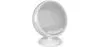 Poltrona design sfera - Rivestita in tessuto - Batton image 9