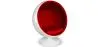 Poltrona design sfera - Rivestita in tessuto - Batton image 9
