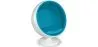 Poltrona design sfera - Rivestita in tessuto - Batton image 9