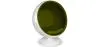 Poltrona design sfera - Rivestita in tessuto - Batton image 9