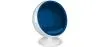Poltrona design sfera - Rivestita in tessuto - Batton image 9