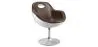Poltrona girevole di design aviatore - Rivestita in PU image 9