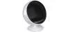 Poltrona di Design a Sfera - Rivestita in Ecopelle - Batton image 9