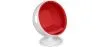 Poltrona di Design a Sfera - Rivestita in Ecopelle - Batton image 9