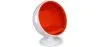 Poltrona di Design a Sfera - Rivestita in Ecopelle - Batton image 9