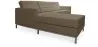 Chaise longue di design - Rivestimento in pelle - Nova image 9