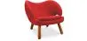 Poltrona Rivestita in Tessuto - Design Scandinavo - Pelitano image 9