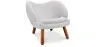 Poltrona Rivestita in Tessuto - Design Scandinavo - Pelitano image 9