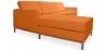 Chaise longue di design - Rivestimento in Polipiel - Nova image 9
