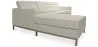 Chaise longue di design - Rivestimento in Polipiel - Nova image 9