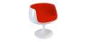 Sedia lounge - Sedia design bianca - Rivestimento in tessuto - Ginevra image 9
