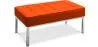 Panchina di Design - 2 posti - Rivestita in pelle - Konel image 9