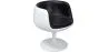Sedia da salotto - Sedia di design bianca - Rivestita in pelle - Ginevra image 9