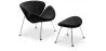 Poltrona di Design con Poggiapiedi - Rivestimento - Chunk image 9