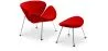 Poltrona di Design con Poggiapiedi - Rivestimento - Chunk image 9