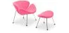 Poltrona di Design con Poggiapiedi - Rivestimento - Chunk image 9