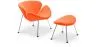 Poltrona di Design con Poggiapiedi - Rivestimento - Chunk image 9
