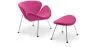 Poltrona di Design con Poggiapiedi - Rivestimento - Chunk image 9