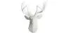  Decorazione da Parete - Testa di Cervo Bianco - Uka image 9