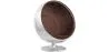 Poltrona a sfera di design - Stile aviatore - Rivestita - Baller image 9