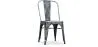 Sedia da pranzo in acciaio - Design industriale - Nuova edizione - Stylix image 9