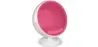 Poltrona design sfera - Rivestita in tessuto - Batton image 9