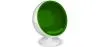 Poltrona design sfera - Rivestita in tessuto - Batton image 9