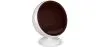 Poltrona design sfera - Rivestita in tessuto - Batton image 9